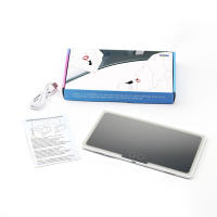 Espejo De Visera De Coche HD Con LED Y Pantalla Táctil Ajustable Y Luz Dimmable USB Recargable Dos Colores Espejo De Maquillaje Para Interior Del Automóvil - details 9