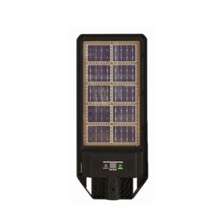 FAROLA SOLAR LED 300W BIFACIAL CON SENSORES LUZ Y MOVIMIENTO - 1
