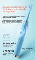 Tongwode Cepillo De Dientes Eléctrico De Limpieza Oral Inteligente Recargable Inalámbrico Ultrasonido Para Adultos Con 5 Modos De Limpieza Tiempo De Carga 2 Horas IPX7 - details 4