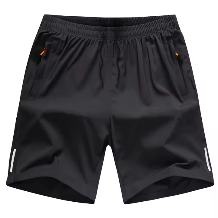 Shorts De Verano Para Hombres En Seda De Hielo Deportiva Secado Rápido Pantalones Casuales De Playa Exterior Libre Talla Verdadera - 1