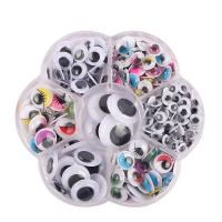 Ojos Peculiares De Plástico Autoadhesivos Para Manualidades Y Artesanía Tamaño Múltiple Adecuados Para Animales Y Niños - details 2