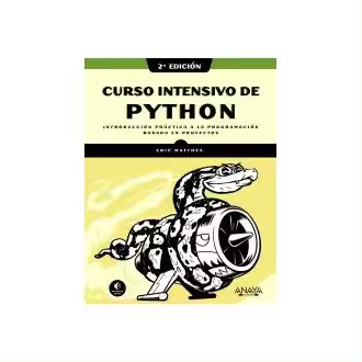 Libro Curso intensivo de Python, 2ª edición Matthes ANAYA MULTIMEDIA - 1