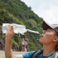 Filtro De Agua Portátil Para Exteriores Suckercamino Sistema De Filtro De Agua Para Emergencias Purificador De Bebida Herramientas De Supervivencia Para Camping Y Senderismo - details 7