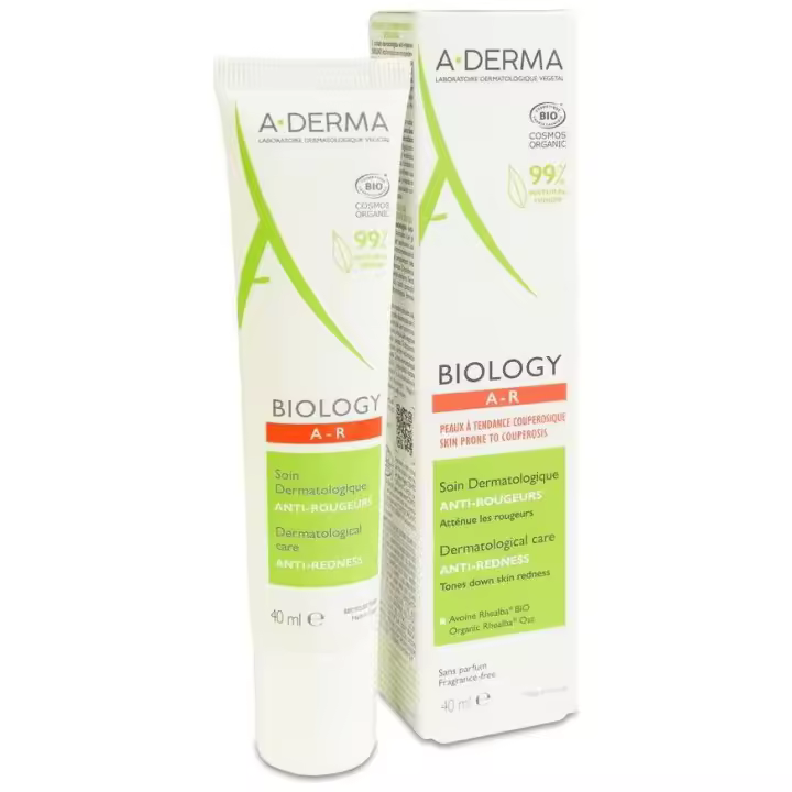 A-Derma Biology Cuidado Dermatológico Anti-Rojeces, 40 Ml - 1
