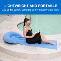 1PC Alfombra Inflable Plegable Para Camping Al Aire Libre Y Playa Compacta Y Conveniente Para Fiestas En La Playa - details 1