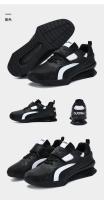 Zapatos De Levantamiento De Pesas Profesionales Para Parejas Calidad Superior Zapatos De Pesas Para Hombres Diseño De Squat Y Puja Dura Microfibra Antideslizante Negro/Oro - details 19