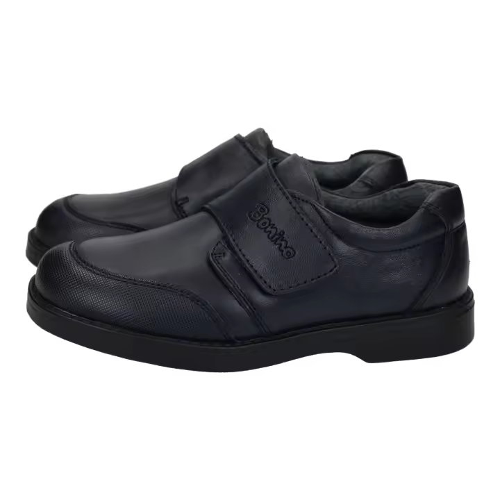 Zapato Colegial marca BONINO para niño en color marino. ZAPATOS COLEGIALES - 1