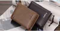 Cartera De Cuero PU Para Hombre 2024 Cierre De Cremallera Alta Calidad Diseño Corto Portador De Tarjetas Monedero Vintage Cartera Masculina - details 11