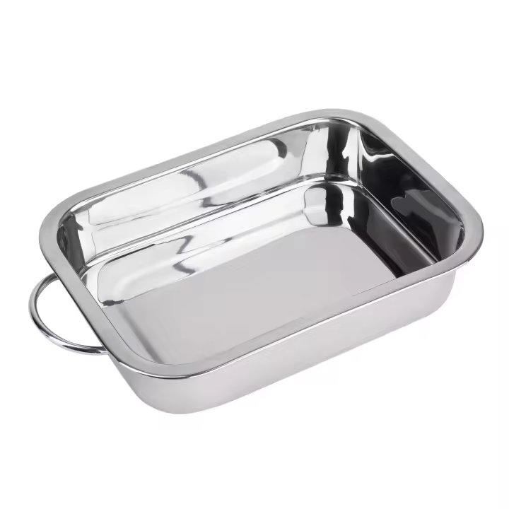 Renberg Bandeja de Lasaña 32x23x6,3 Cm Acero Inox Presto RB - Recetas Deliciosas - 1