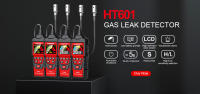 Detector De Gases Inflamables HABOTEST HT609 pro Con Pantalla Y Alarma Sonora Medidor De Metano Natural Retráctil 50-1000PPM - details 1