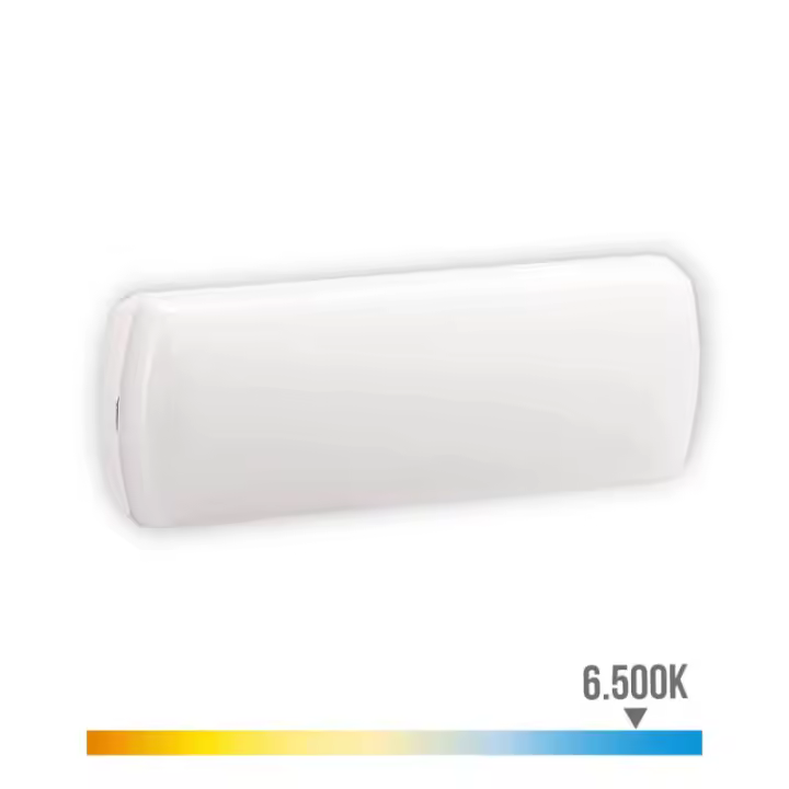 EDM Aplique Emergencia LED 150lm 2,5W Polímero 25,5x9x5cm - 31815 Emergencia Iluminación Interior Apliques Led - 1