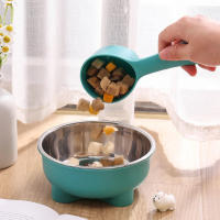 Tazón De Mascota De Acero Inoxidable Antideslizante Con Cuatro Pies Color Sólido Fácil De Limpia Para Uso Interior Y Exterior Para Perros Y Gatos - details 5