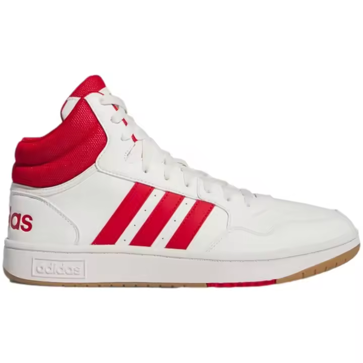 Zapatillas de Baloncesto Adidas Hoops 3.0 Mid para hombre en color blanco - 1