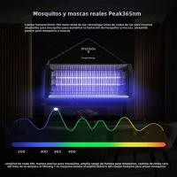 Lampara Eléctrica Repelente De Insectos 20W Mosquitera UV Atracción Para Control De Plagas Instalación Self-Contained 110V/220V - details 2