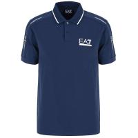 Polo Emporio Armani EA7 3DPF20 PJ03Z 1554 navy blue - details 0