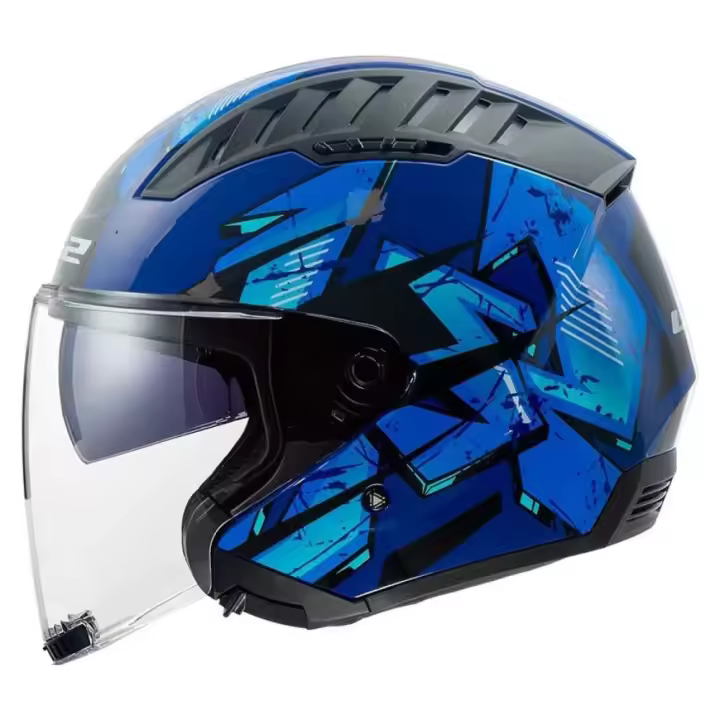 Ls2 Casco Jet Of600 Copter Ii Kanji - 1