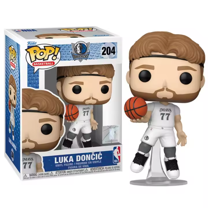 FUNKO POP! NBA: DALLAS MAVERICKS – LUKA DONCIC (CITY EDITION 2024), 83847, Nº204, TIENDA CON LICENCIA OFICIAL - 1