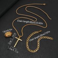 Reloj De Pulsera De Cuarzo Para Hombre Estilo De Negocios Cuadrado Aleación Cruzada De Tres Piezas Resistente Al Agua - details 7