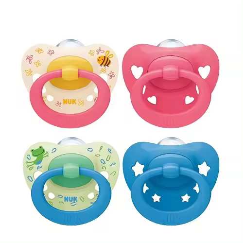 Chupete Nuk Silicona Suave 18-36 Meses Surtido 2 Uds - 1