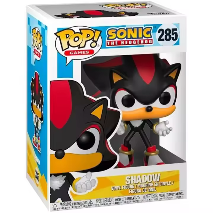 Funko Pop Shadow Sonic The Hedgehog (285) figura 9,5 cm - 1