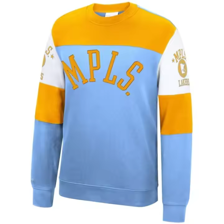 Sudadera Minneapolis Lakers "Perfect Season Crew" Mitchell And Ness - 1
