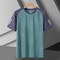Camiseta De Entrenamiento Para Hombres Verano 2025 Camisetas Deportivas De Secado Rápido Y Transpirables Para Gimnasio Y Correr Con Mangas Cortas Colores Mixtos - details 4