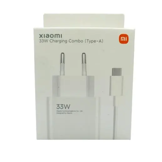 Cargador Original Xiaomi TURBO Carga Rápida 33W/ 67W/ 120W con Cable BLISTER - 1