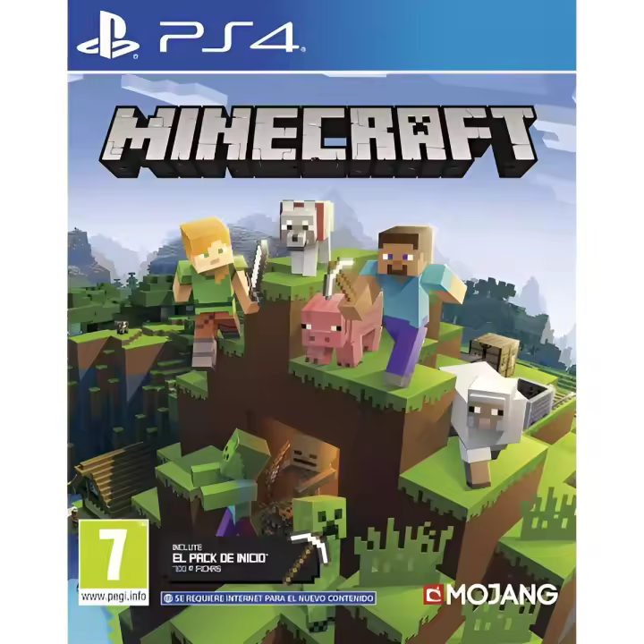 Minecraft (Incluye Pack de Inicio) - PS4 - Nuevo Precintado - PAL España - 1