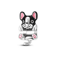 Encanto De Colgante De Árbol De Familia Platinado En Plata Para Pulsera De Bangle Y Collar DIY Regalo Con Doble Vuelo Aéreo - details 35
