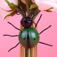 Decoración De Jardín Rustica Y Bonita Con Ladybugs En Metal 3D Arte Para La Pared De Exterior Figura De Ladybugs Para El Jardín - details 8
