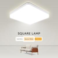 Lámpara De Techo LED Moderna 220V Luz Cuadrada Para Habitación Sala De Estar Cocina Decoración De Hogar Luz Panel 15/20/30/40/50W - details 0