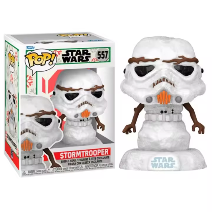 Funko pop star wars holiday stormtrooper 64338 - 1