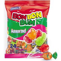BON BON BUM SURTIDO - BOLSA  de 24 BON BON BUM COLOMBINA. Sabores: Fresa - Lulo - Naranja - Fresa Intensa - details 0