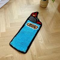 Carpetas Antideslizantes De Poliéster 100% Para Dormitorio Y Sala De Estar Estilo Retro Arcoíris Suaves Para Baño Decoración De Hogar - details 4