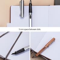 Cuaderno A5 De Juego Clásico Con Papel Punkado Cubierta Rígida 100 GSM 192 Páginas Planificador Bujo Diario Estación - details 1