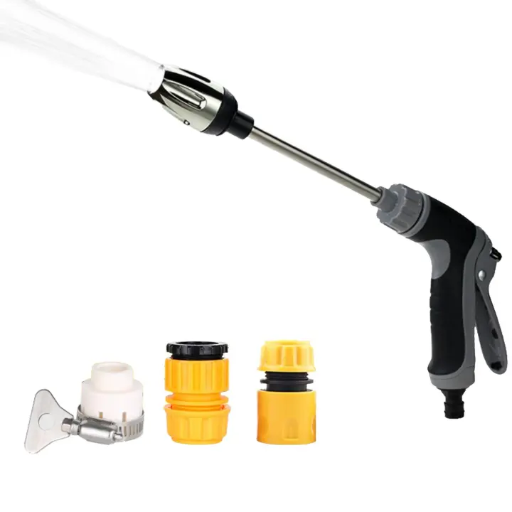 Pistola De Agua Multifuncional Para Lavar Coche Con Alta Presión Accesorios Para Lavar Jardín Máquina De Limpieza Turbowasher - 1