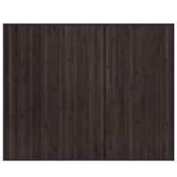vidaXL Alfombra rectangular bambú 80x100 cm Color Negro,  Natural,  Marrón y mas Alfombras de área  Alfombra de Piso para Sala de Estar Dormitorio Habitación Salón - details 5