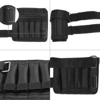Paquete De 2 Pesas Ajustables Para Muñeca Y Tornillo 5/10kg Ejercicio De Fortalecimiento De La Masa Corporal Material De Goma Para Entrenamiento Físico - details 1