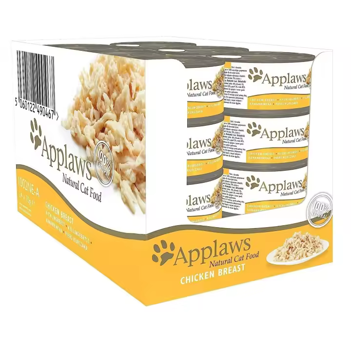 Applaws Cat Pechuga De Pollo Latas para Gatos - 24 unidades x 70gr - 1