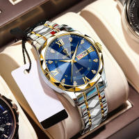 Reloj De Negocios Para Hombre Resistente Al Agua 30M Con Calendario Y Fecha Reloj De Cuarzo De Acero Inoxidable Con Zafiro Regalo - details 0