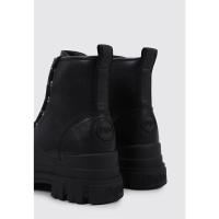 buffalo london  ASPHA ZIP Botas Con Plataforma Mujer Negro - details 2