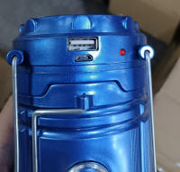Lámpara Multifuncional Solar Portátil Para Camping Impermeable Luz De Emergencia Con Fuente De Energía LEDLinterna Portátil Para Acampar - details 16