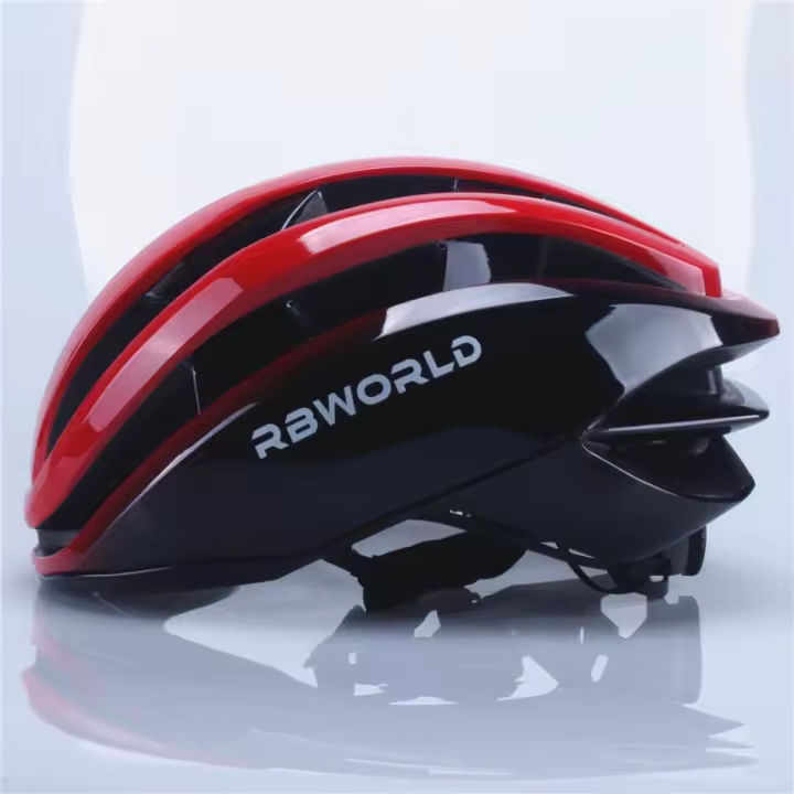 Casco De Bicicleta RBworld Ibex Ultra Ligero De Aviación Para Ciclismo M/L Adecuado Para Montañas Y Carreteras Con Ventilación 8-15 Y Material EPS - 1