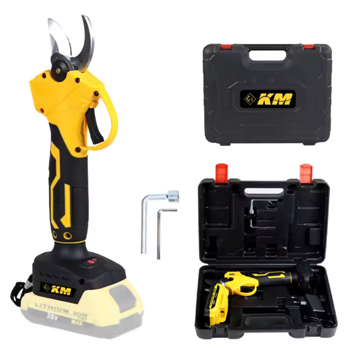 Podadora eléctrica sin escobillas, herramienta de corte de ramas para Makita, 1500W, 50mm, recargable, inalámbrica, para árboles frutales, bonsái, 21V Cortadora eléctrica sin cepillo - 1