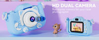 Cámara Infantil, Cámara digital Infantil, Cámara digital y vídeo, with 32GB TF y Funda de silicona anticaída, Cámara dual de Alta definición, el mejor regalo para Niños - details 0