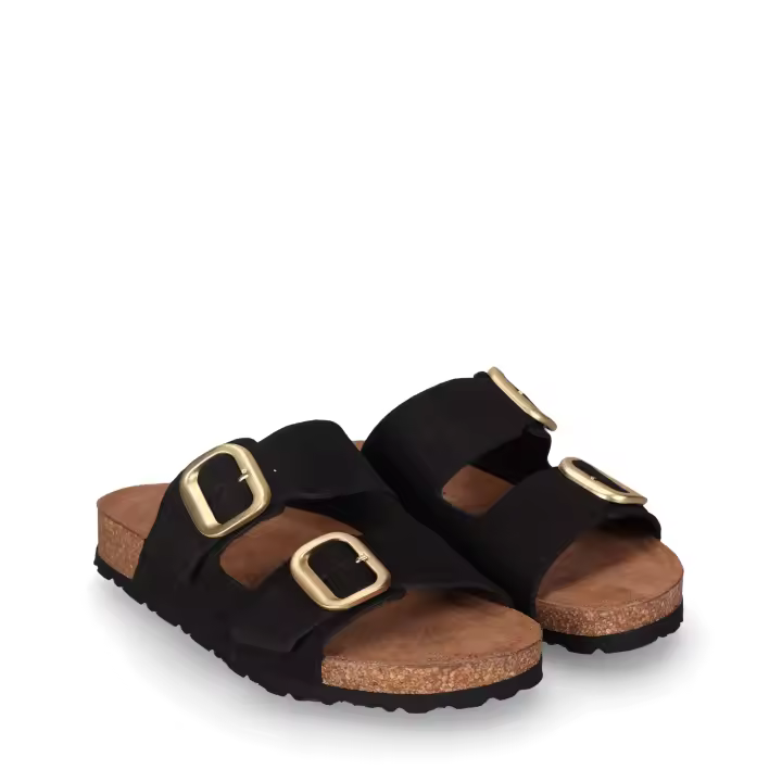 Chika10 Leather ST PALMAR 05 Sandalia Bio  Negro/Black - 1