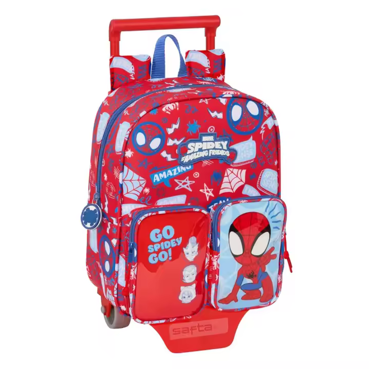 Safta Mochila Con Ruedas Spidey Rescue - 1