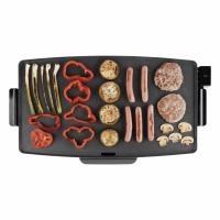 JATA JEGR1603 - Plancha Cocina, Plancha Asar XXL (60 x 35 cm) 2400 W. Resistencia Patentada. Antiadherente. Bandeja Recogesalsas. Fácil Limpieza. Temperatura Ajustable - details 1