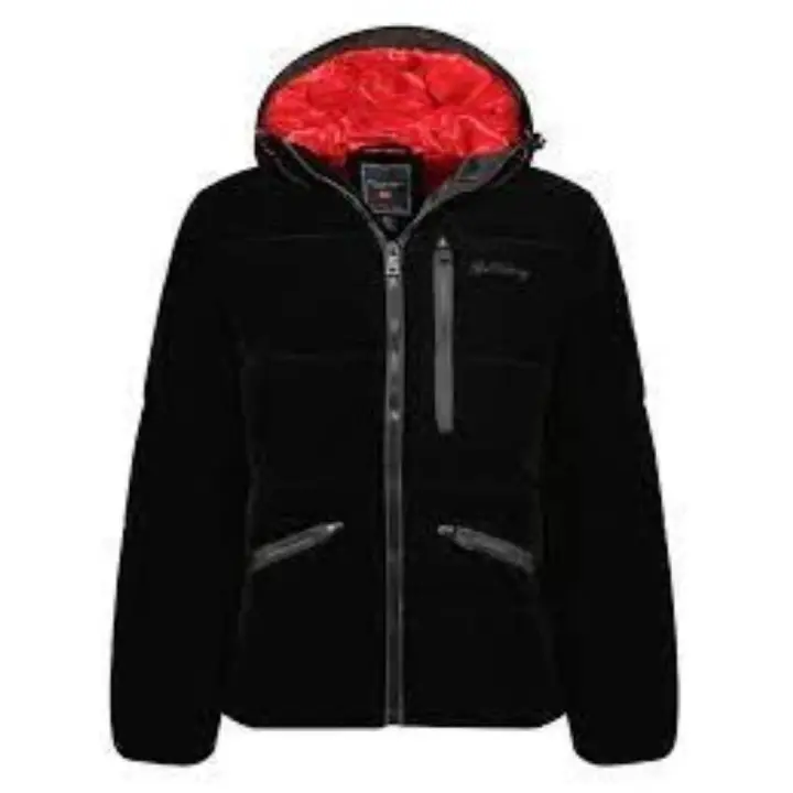 Geographical Norway chaquetón Cablo Negro - 1