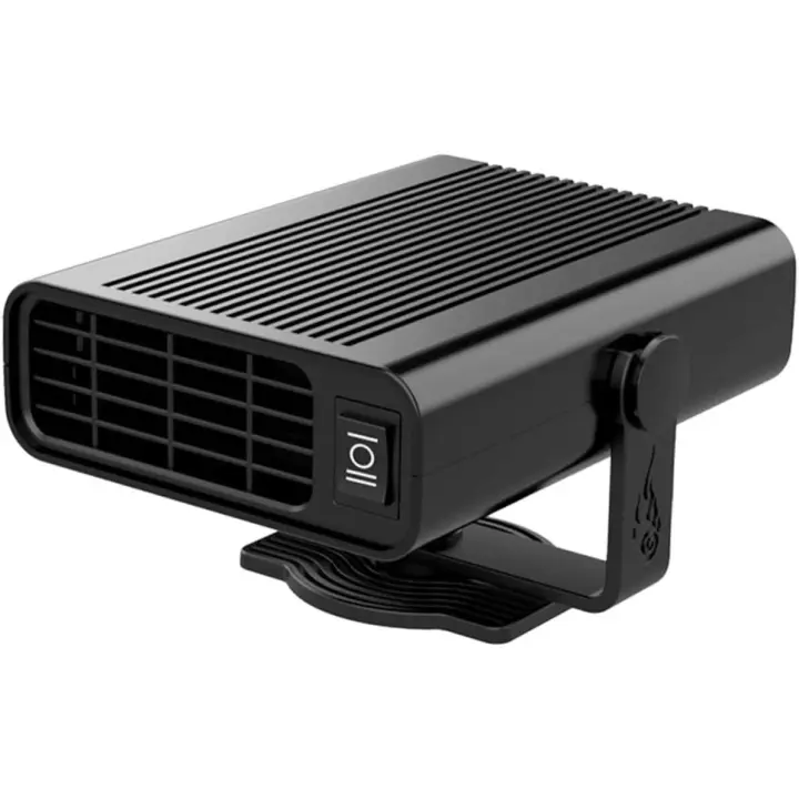 【Frio y Calor】 Calefactor Coche Mechero Portátil, Calefacción para Coche 2 en 1, 12V 120W, Ventilador y Calentador De Coche Descongelador Rotación 360° - 1